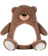 MM581 Mumbles Zippie Brown Bear Brown colour image